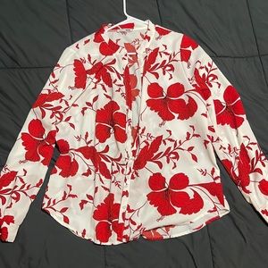 Floral/Hawaii style look NEVER WORN